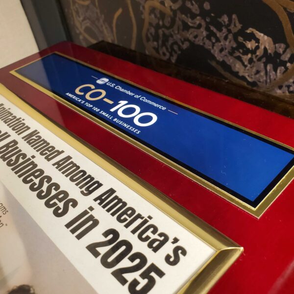 CO-100 Honoree Plaque - Image 3