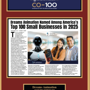CO-100 Honoree Plaque
